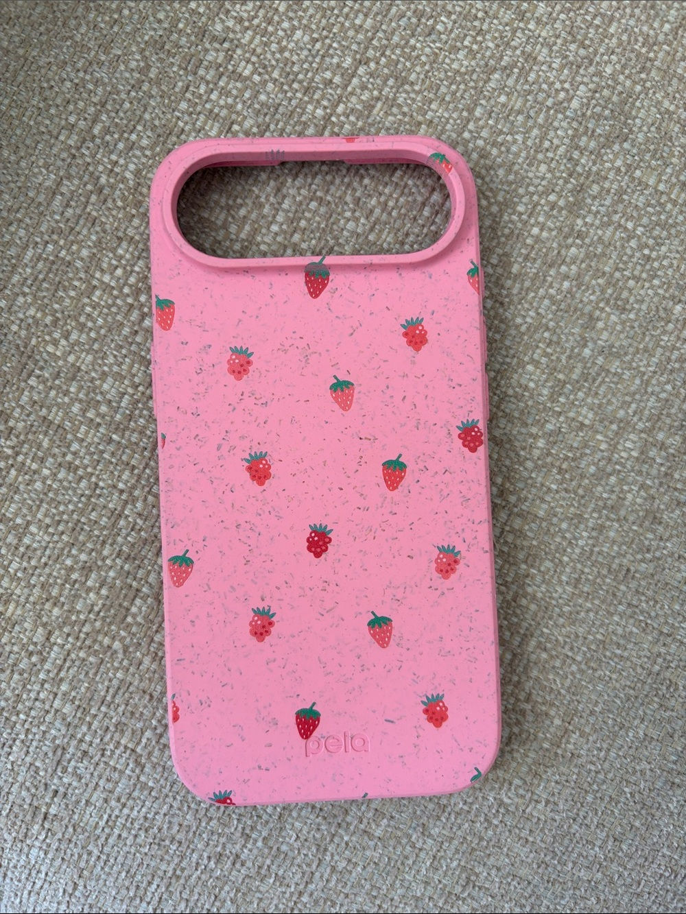 Pela iPhone Air Pink Strawberry Case